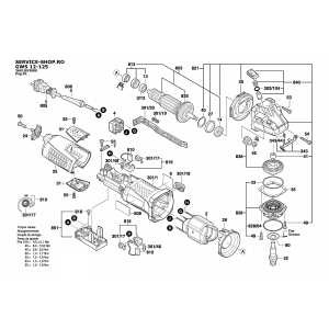 Bosch GWS 12-125 (3601G93000-EU)